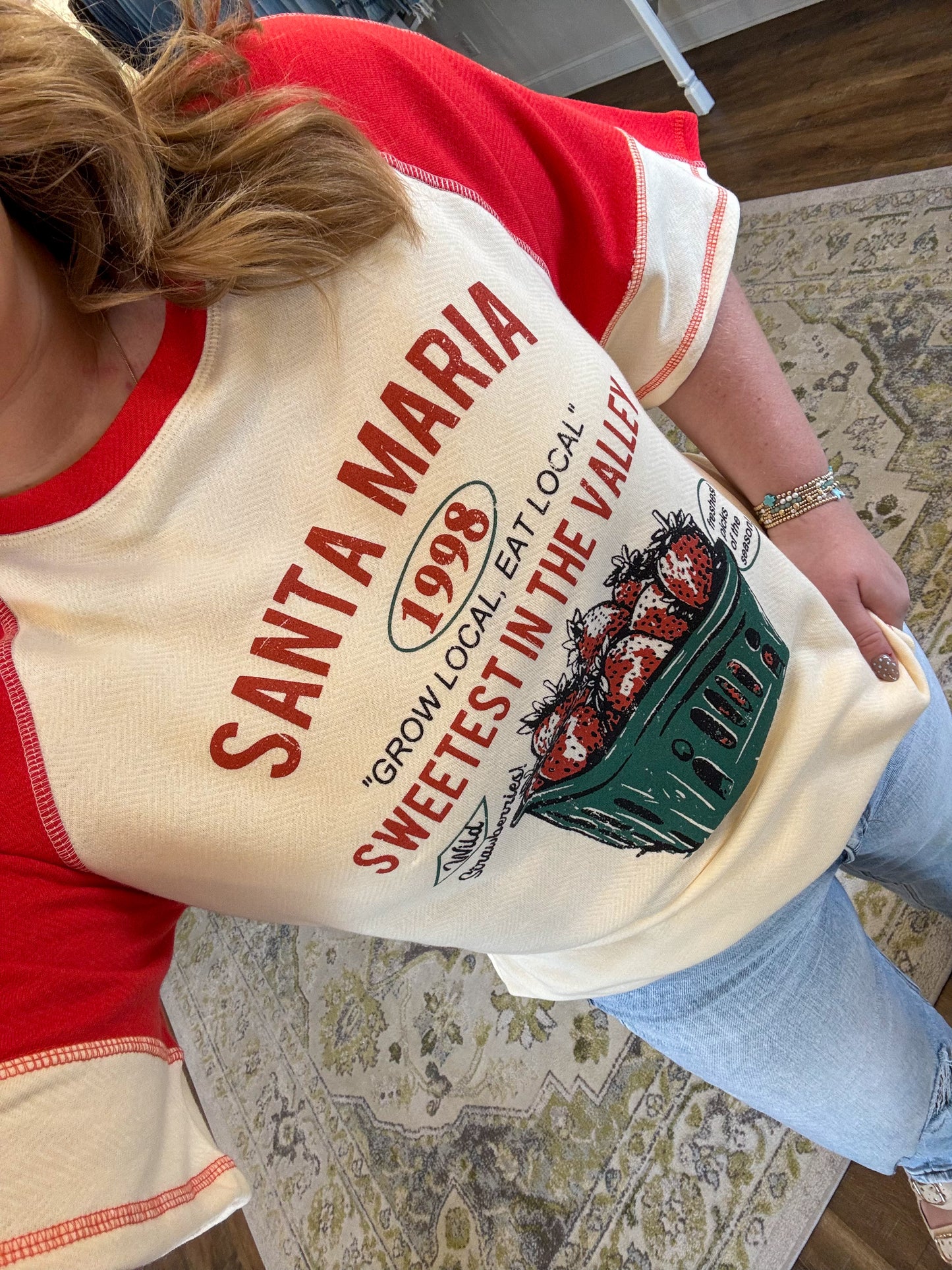 Strawberry Festival T-shirt Dress