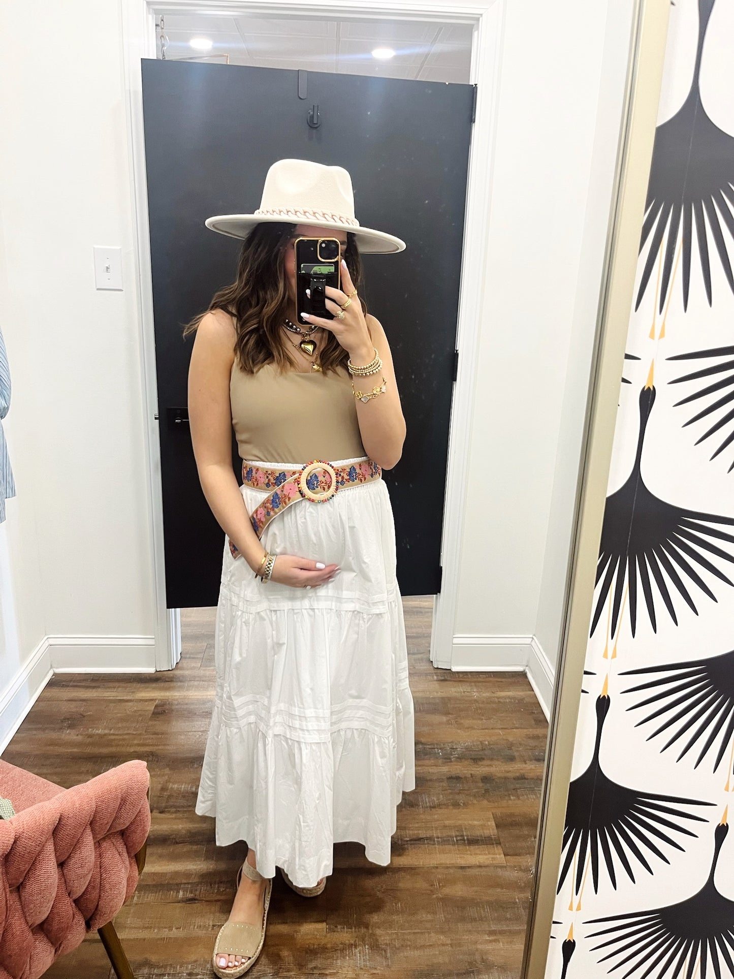 Mary Poplin Skirt