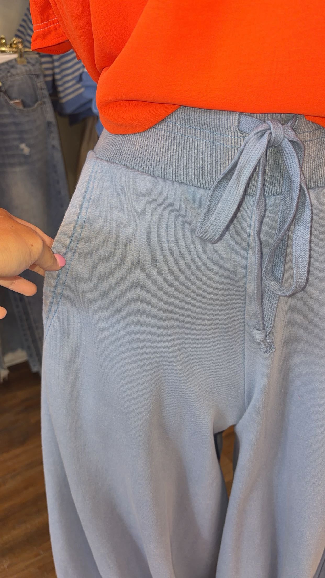 Oddi- Blue Bubble Pants