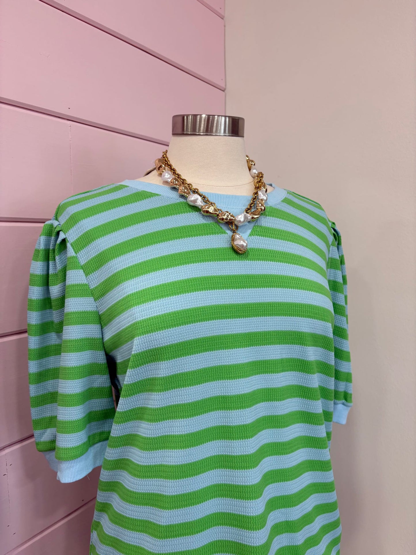 Aapparella- Green Stripe Set