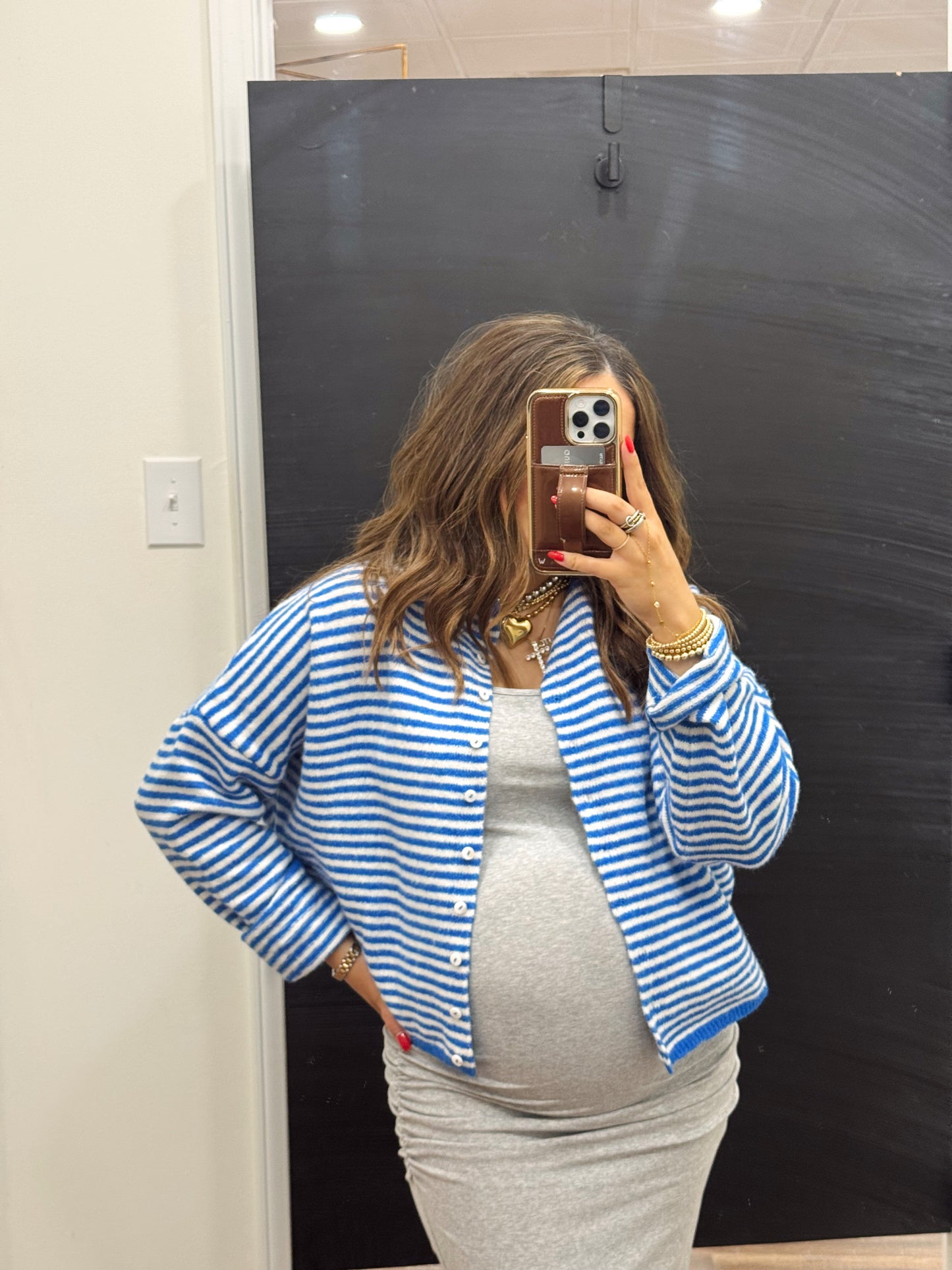 Royal Cardigan - Striped