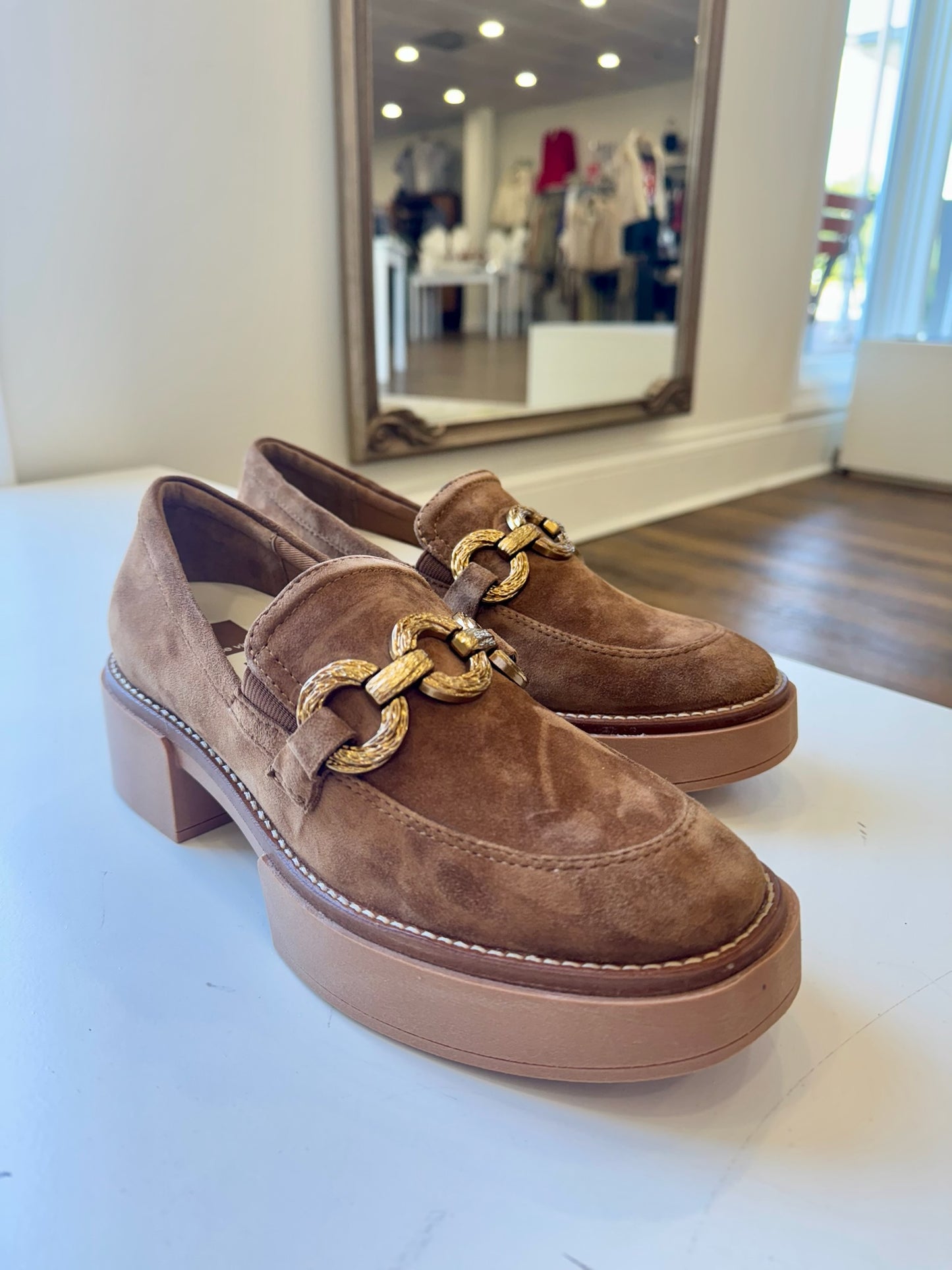 Sheena Brown Suede