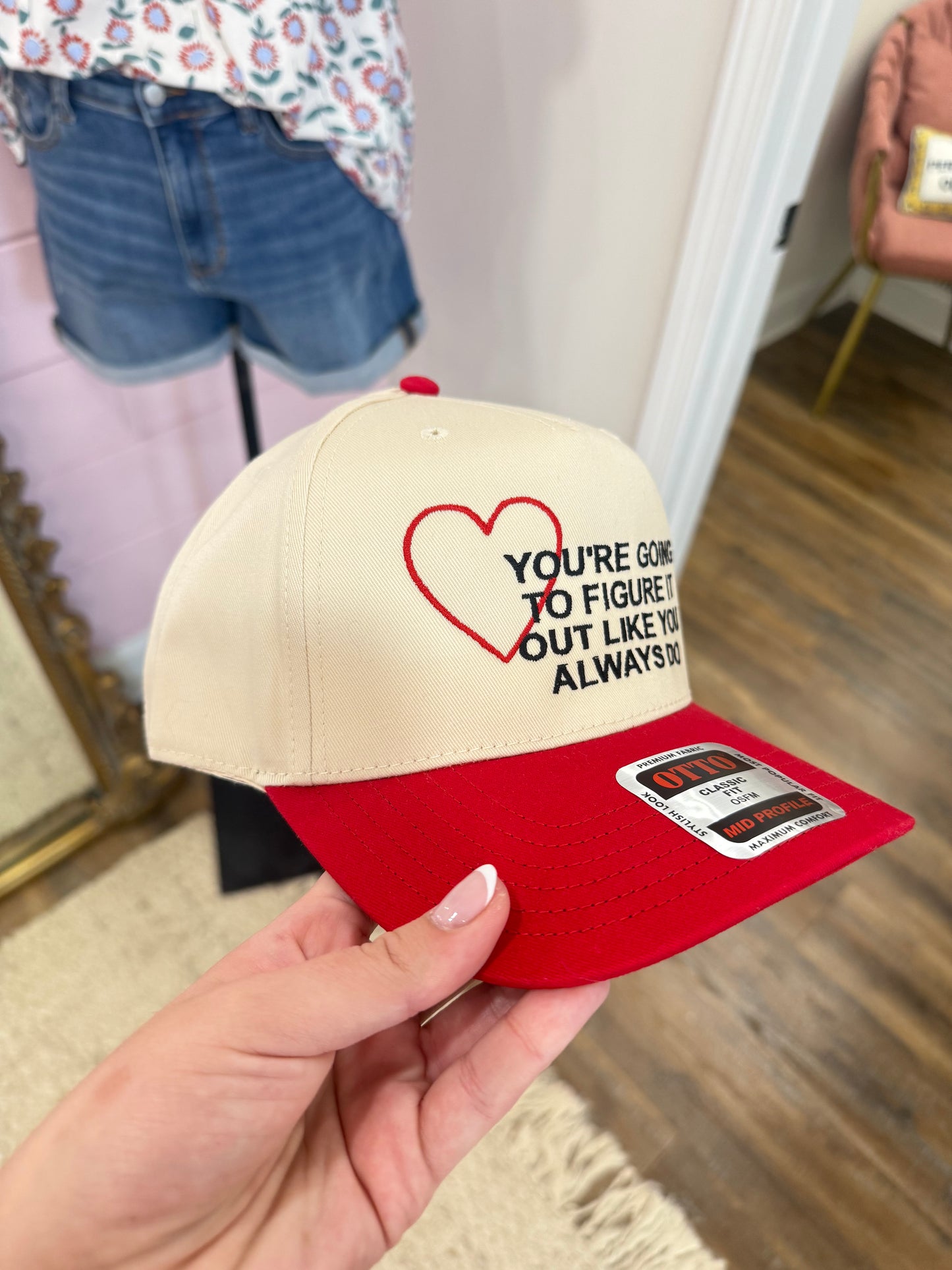 Worthy Co- You're going to figure it out Hat