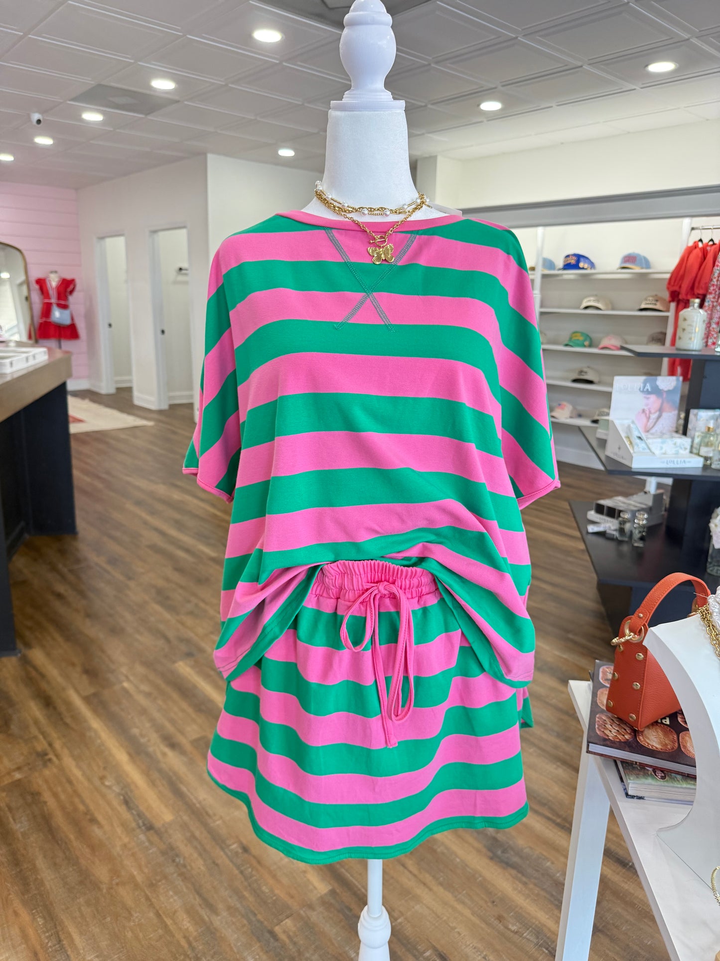 LDC- Rose Stripe Set