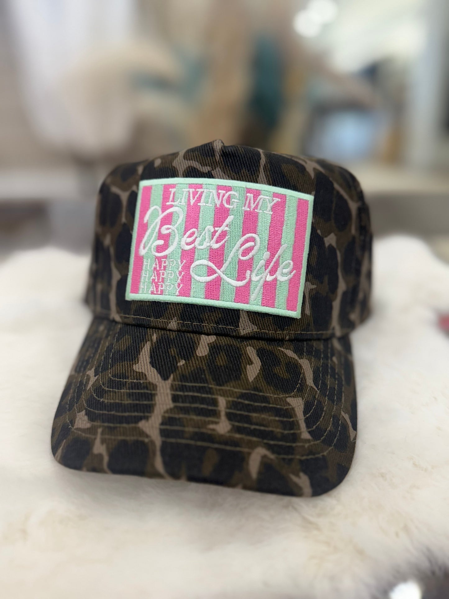Living My Best Life - Vintage Trucker Hat