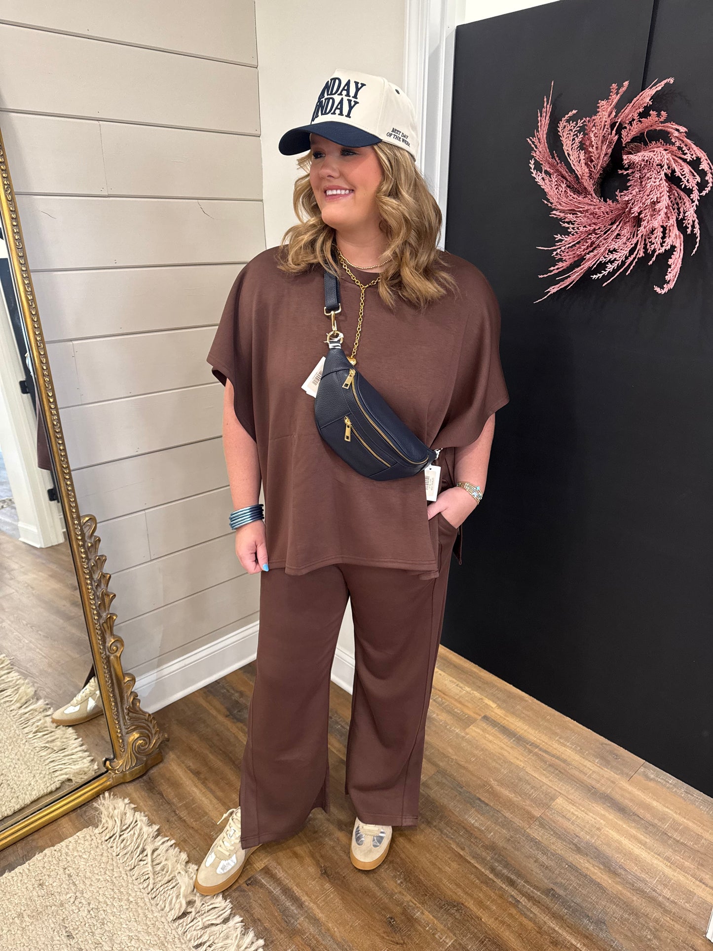 Marlowe Top - Chocolate