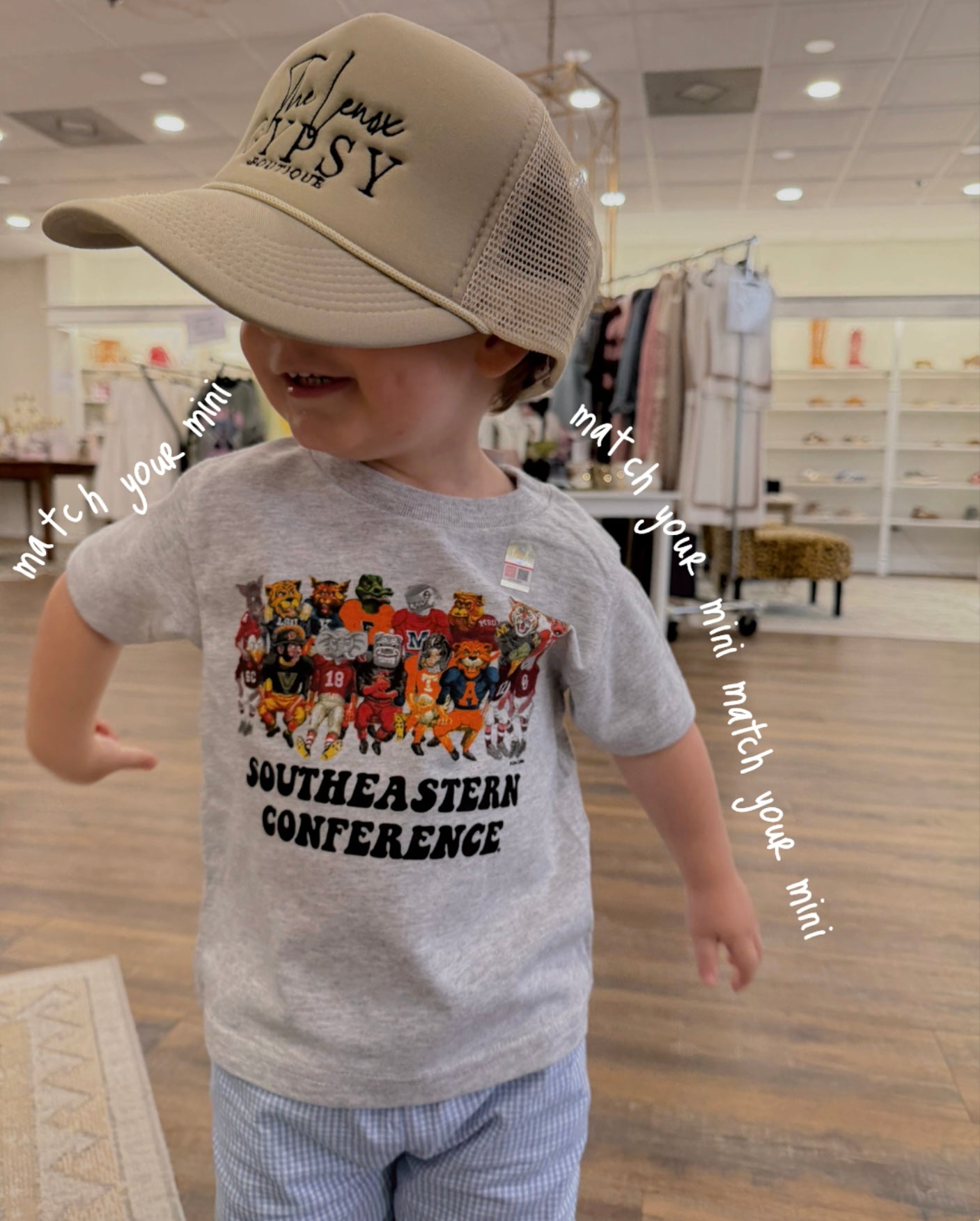 Southeastern conference toddler tee