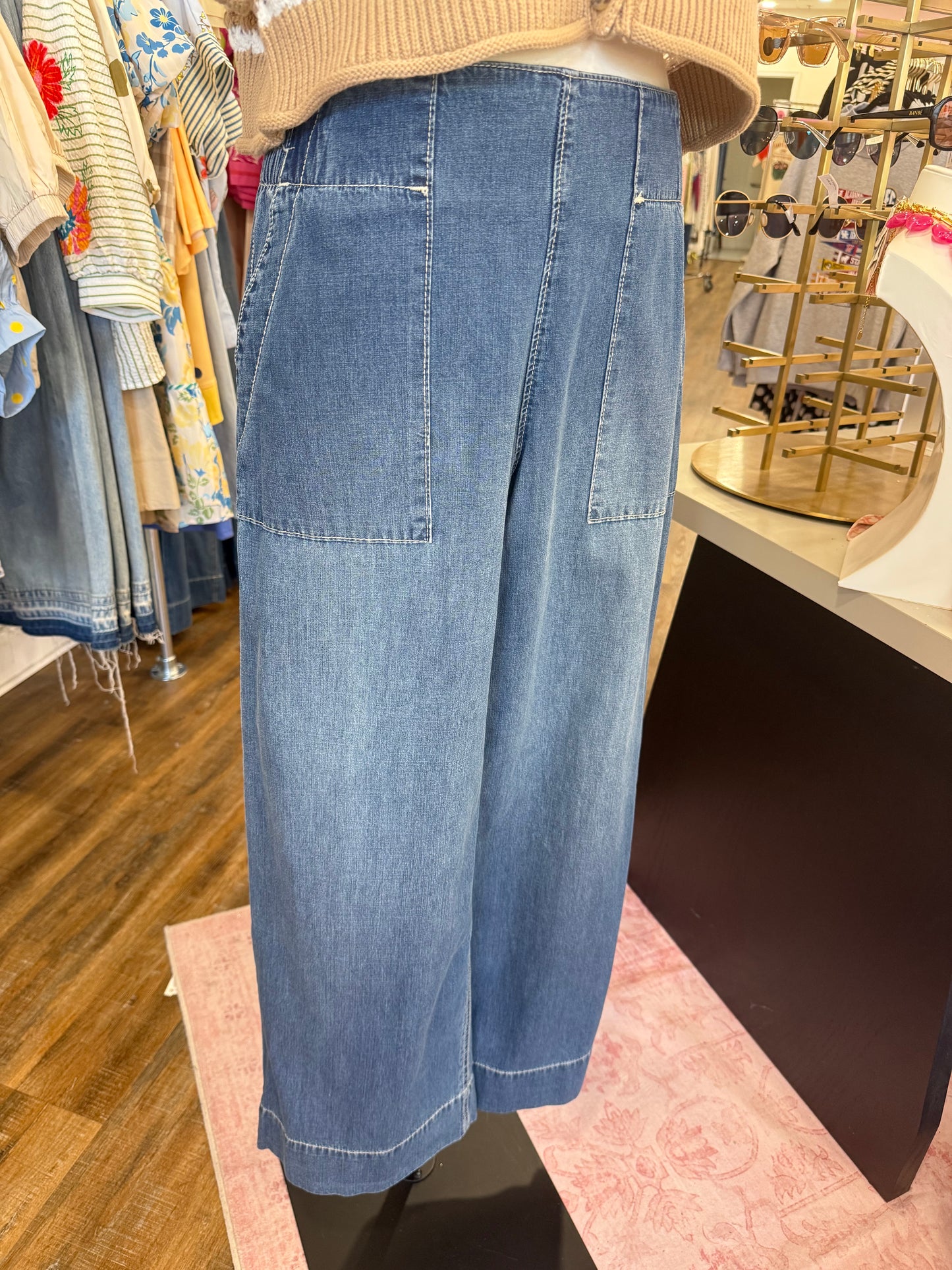 Bluivy- Wide Leg Jeans