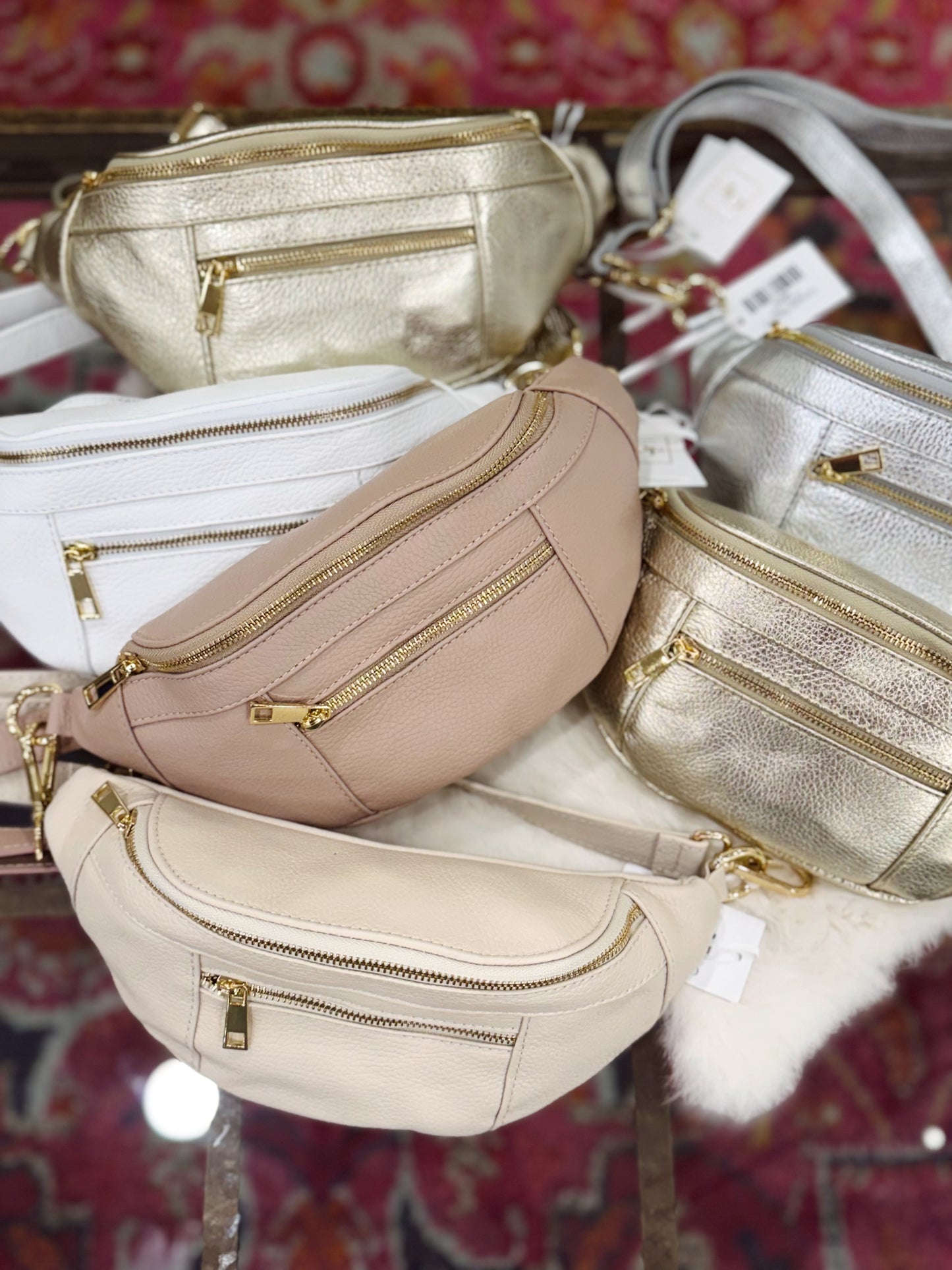 Bum Bags - Metallic