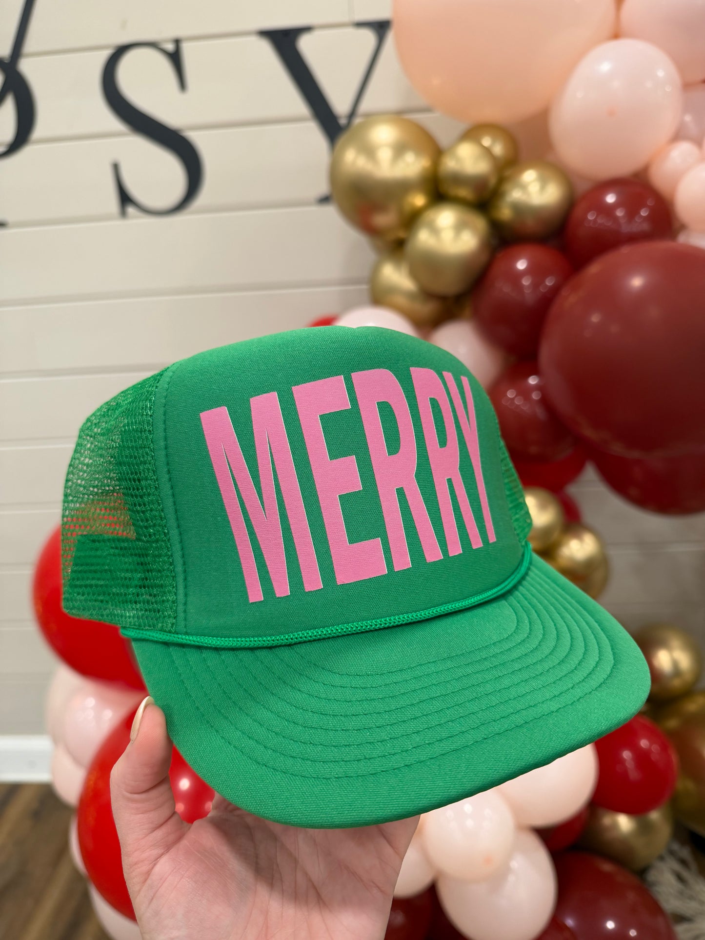 Merry Jolly Trucker Hat