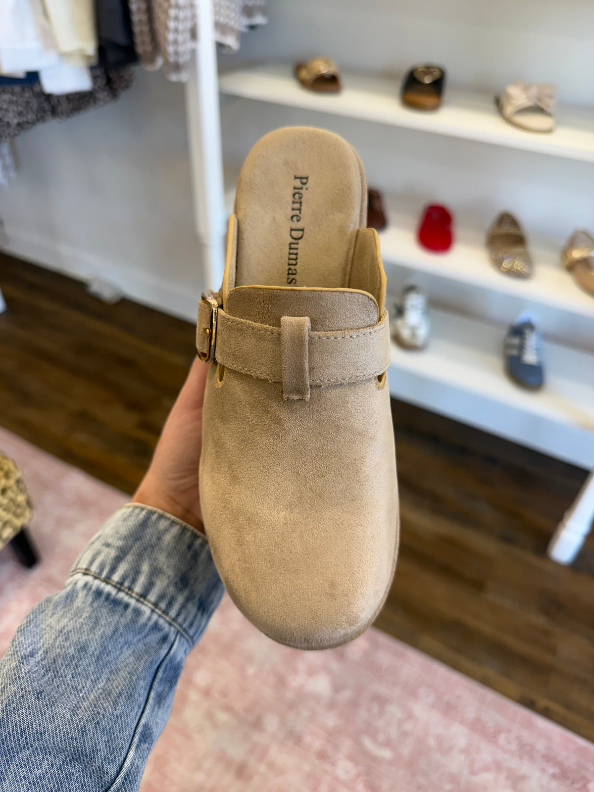 PD- Sand Suede Wedges