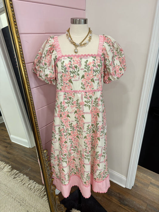 JODIFIL- Rose Floral Maxi