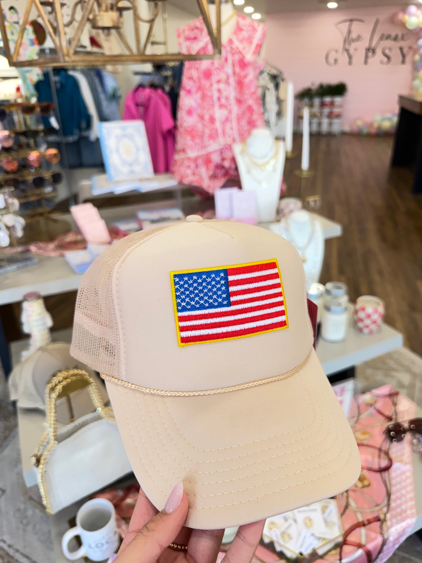 American Flag Hat