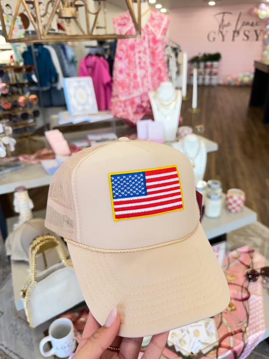 American Flag Hat