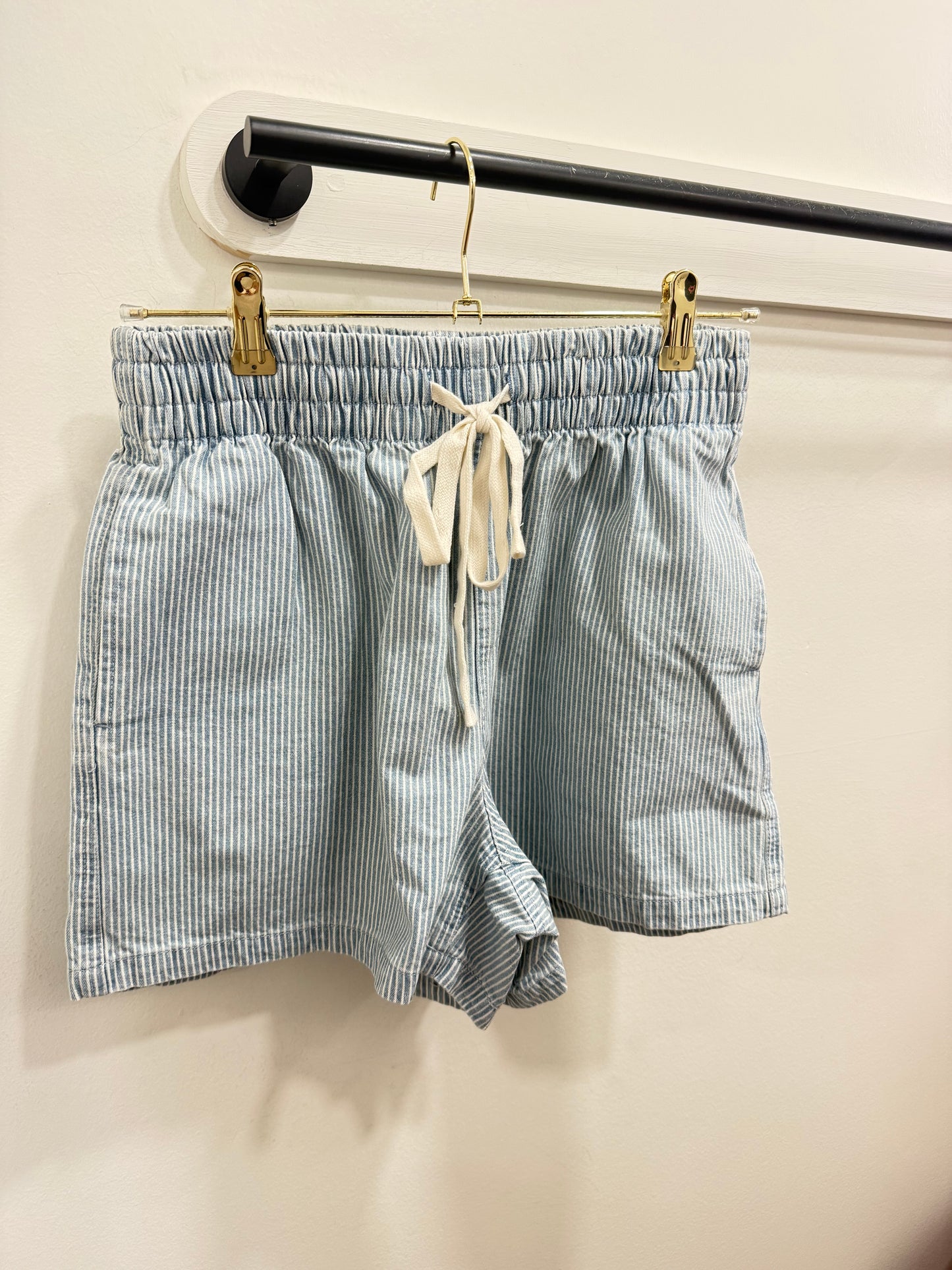 LDC- Sky Blue Stripe Shorts