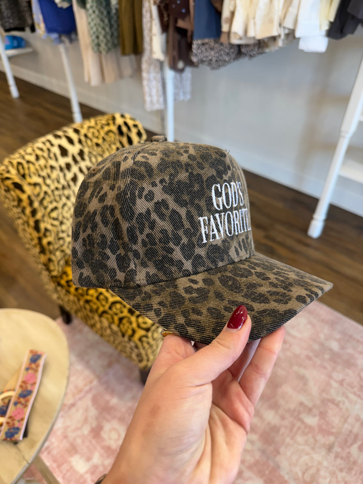 TH- God's Favorite Leopard Hat