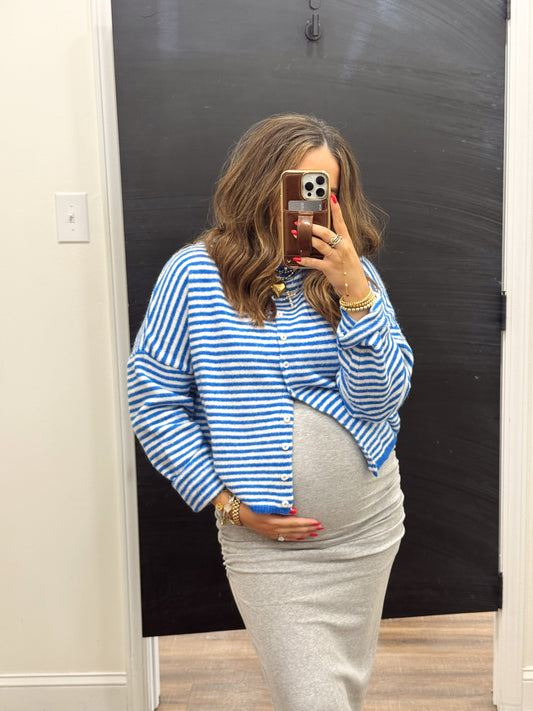 Royal Cardigan - Striped