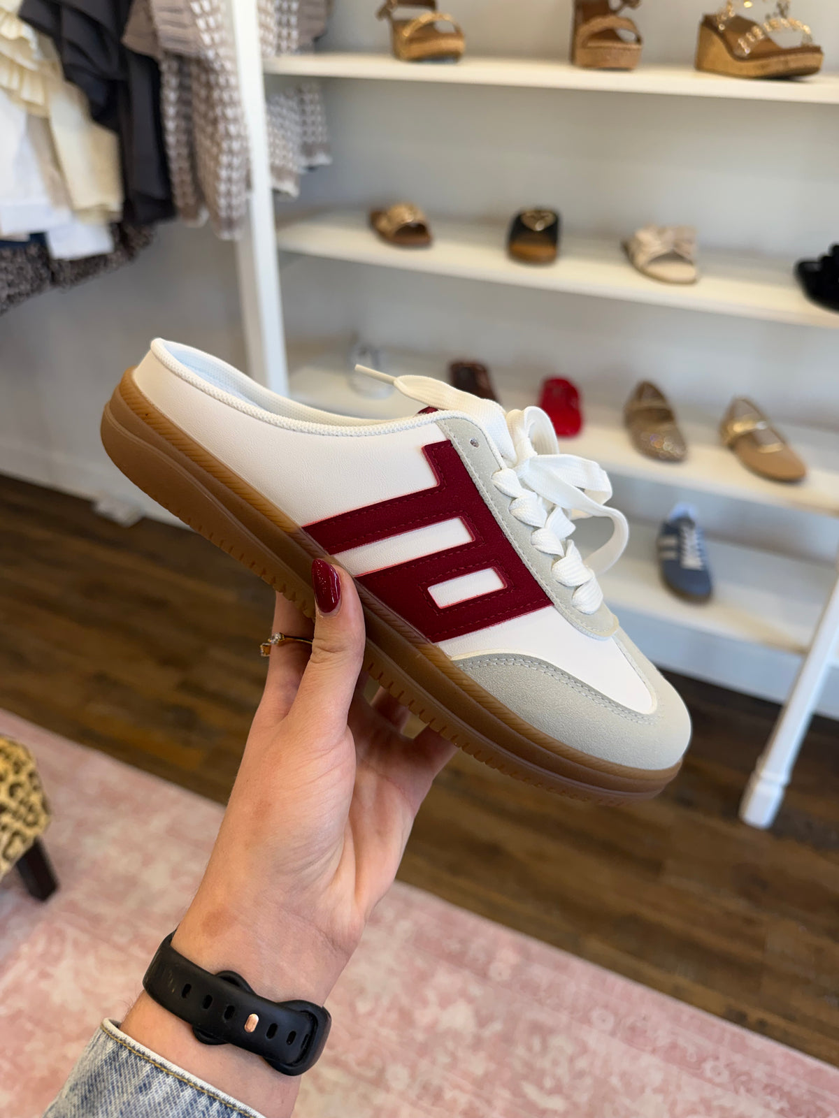 PD- Red Combo Sneakers