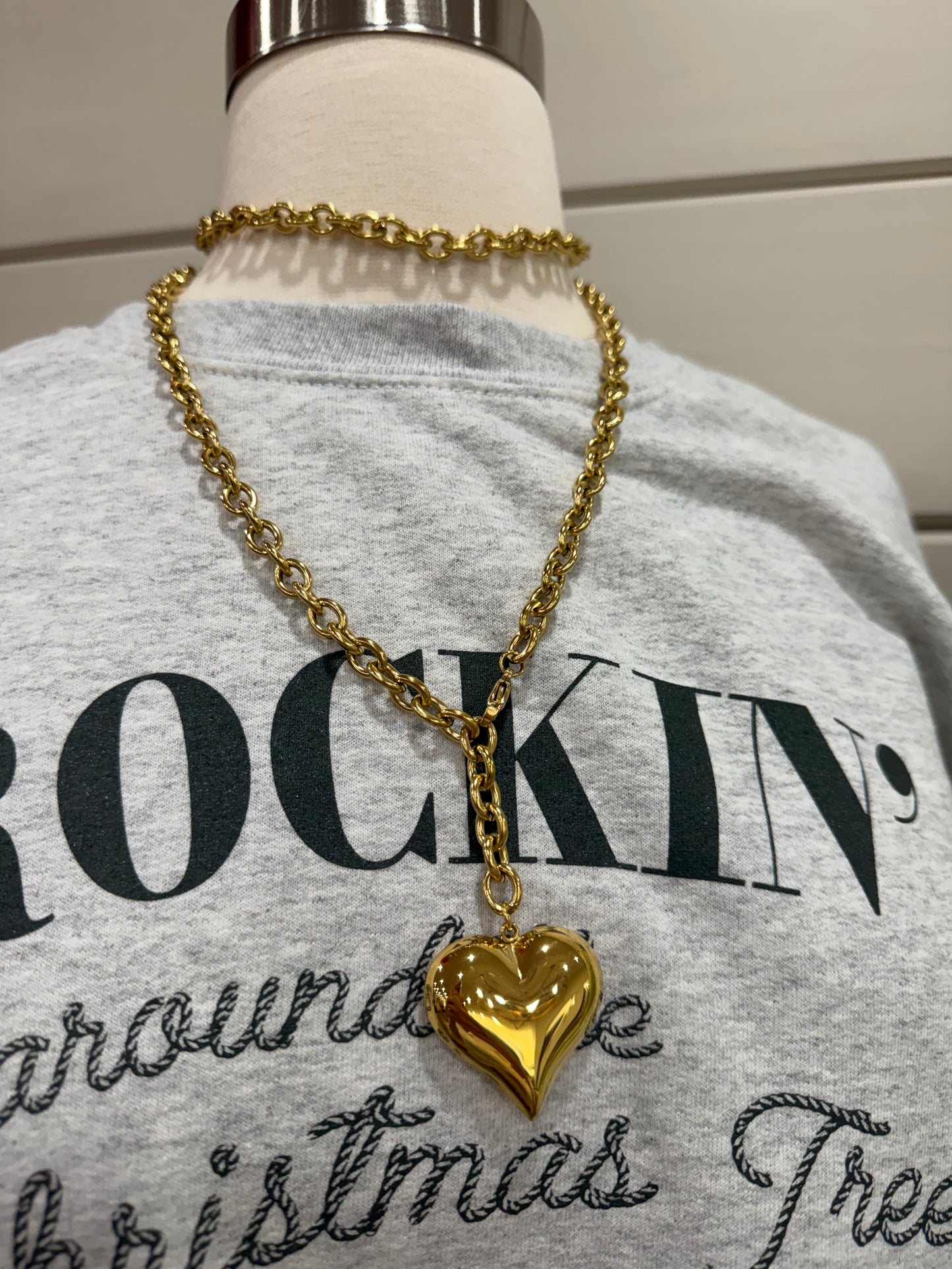 XL Wrap Bubble Heart