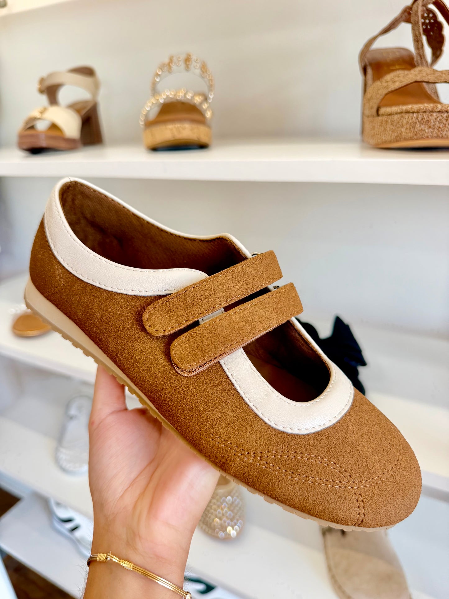 CC- Double Strap Sneakers