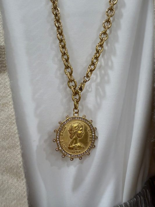 XL Coin Necklace
