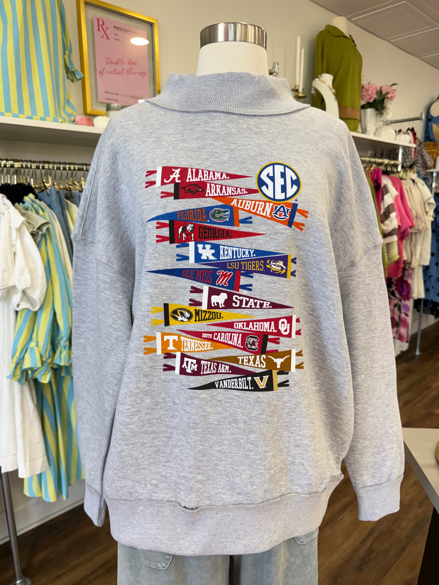 CS-SEC Flags Mockneck