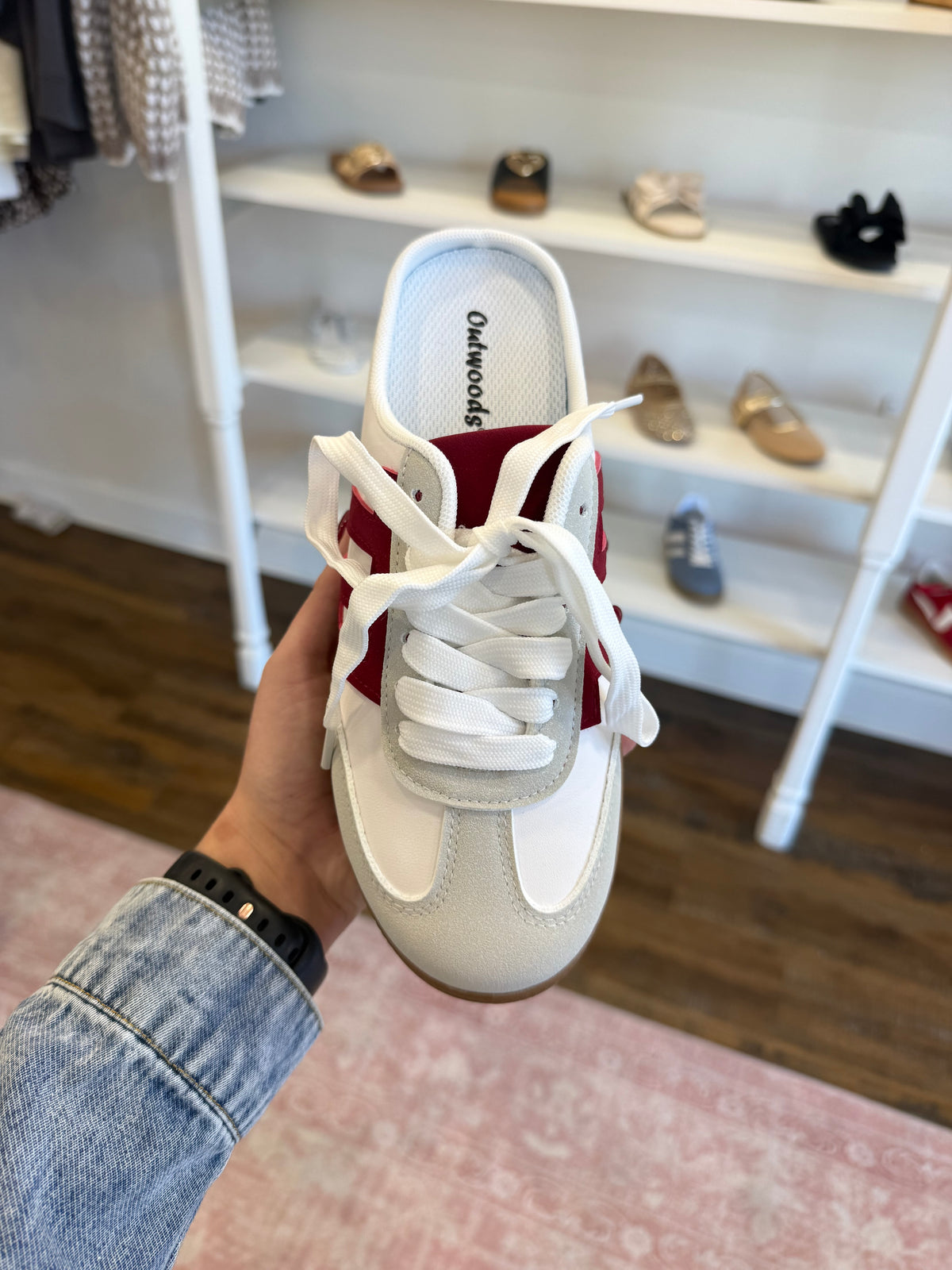PD- Red Combo Sneakers