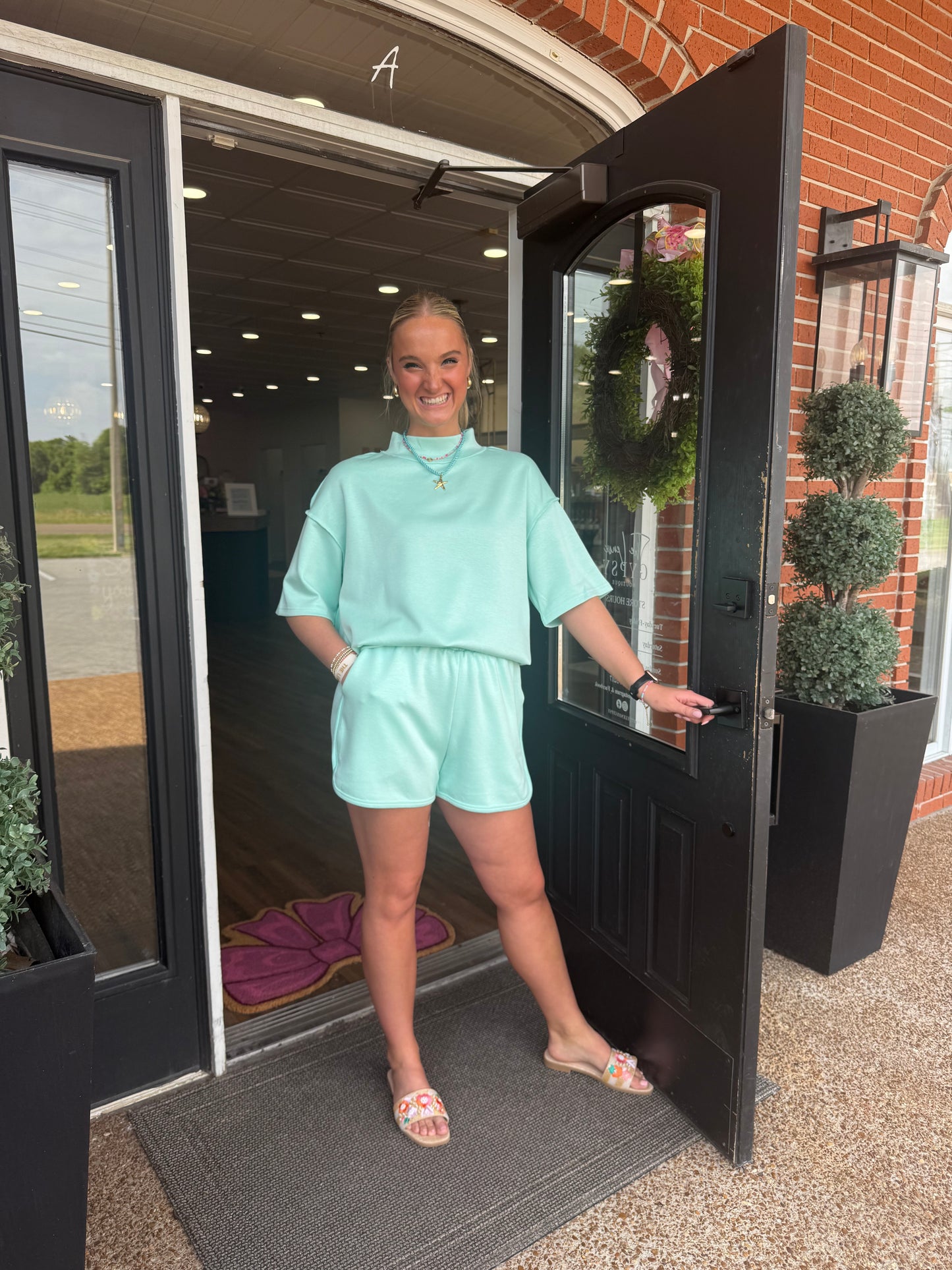 LAS Casual Oversize Blue Set