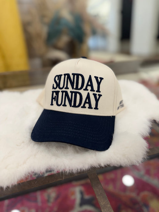 Sunday Funday Hat - Navy