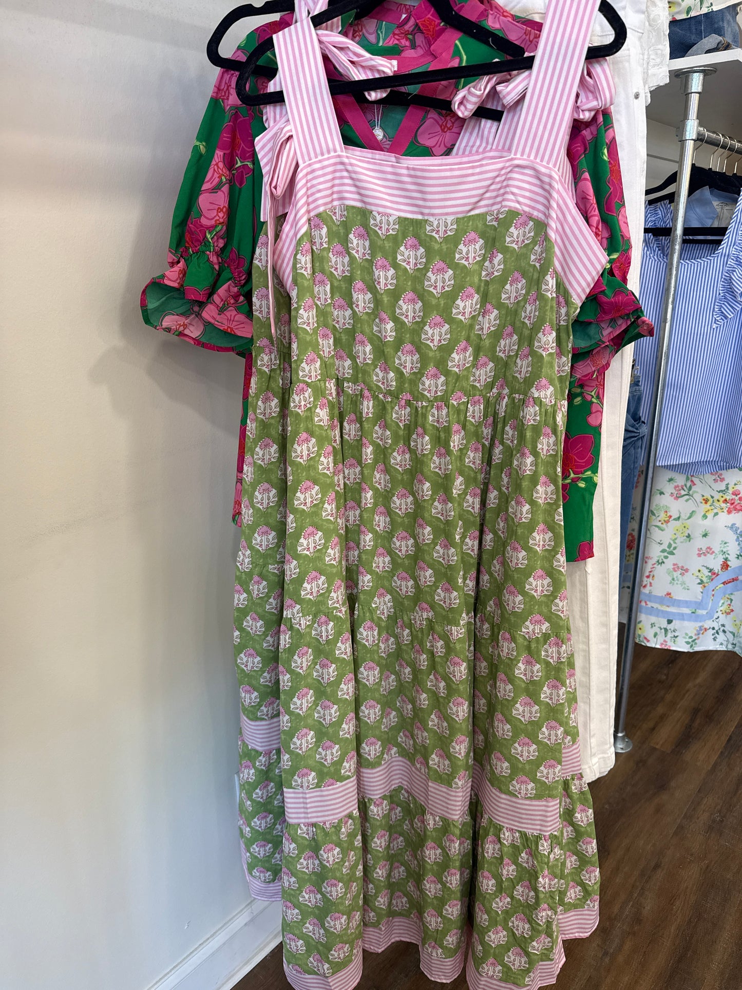 LAS Floral Maxi Dress