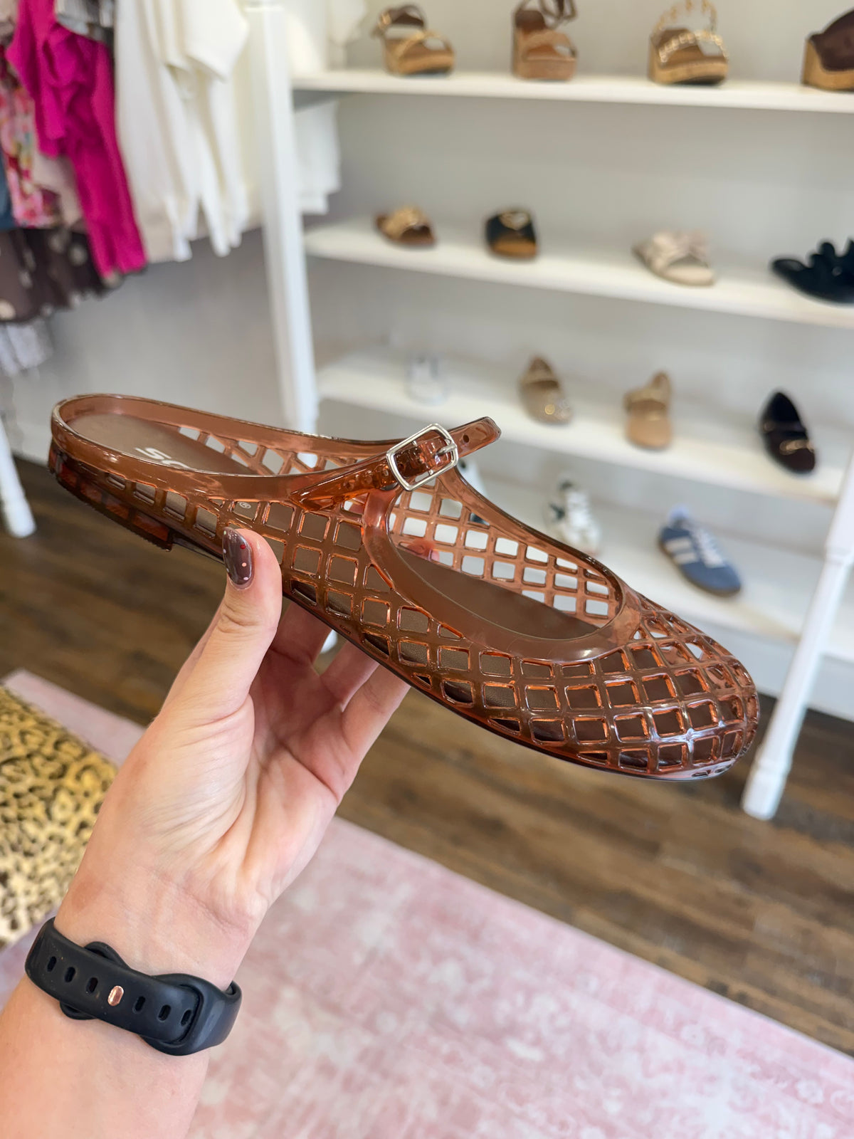 CC- Brown Jelly Flats