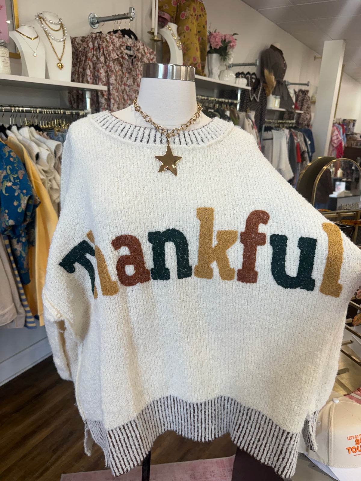 PL- Thankful Rib Sweater