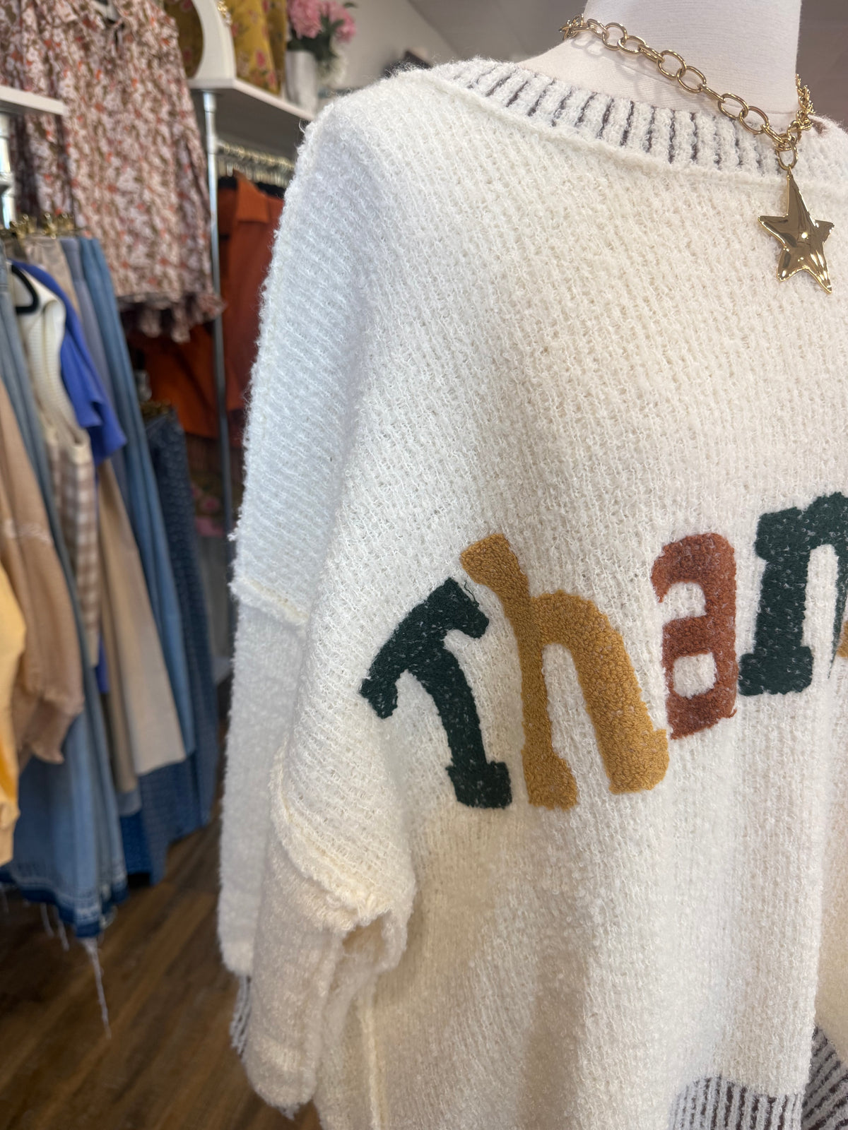 PL- Thankful Rib Sweater
