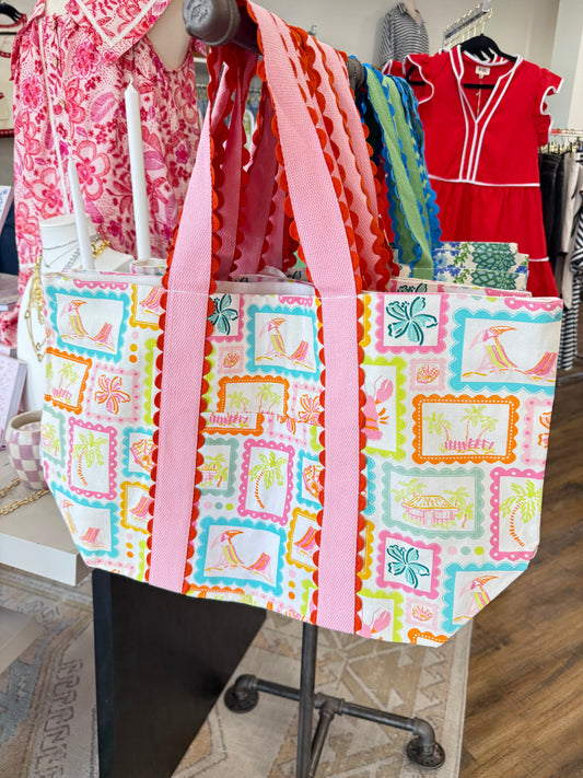 MS- Happy Place Tote Bag