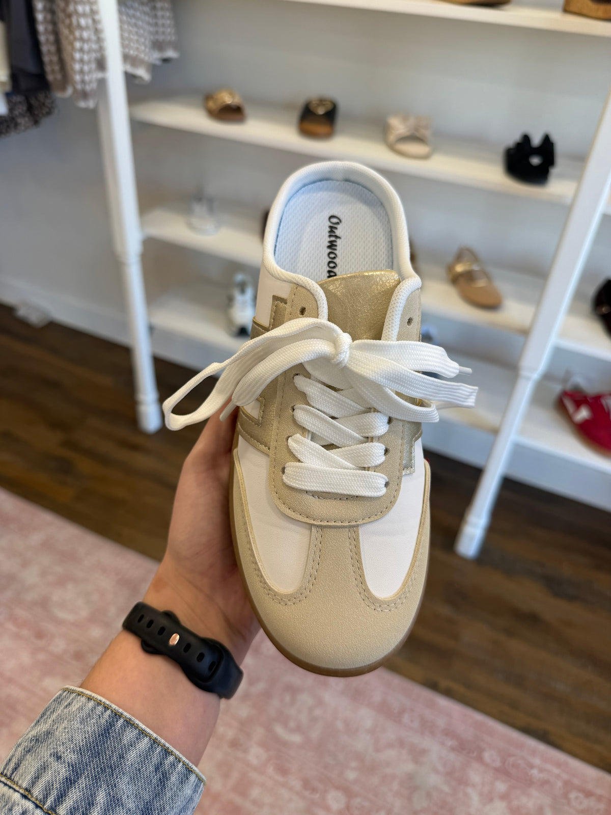 PD- Gold Combo Sneakers
