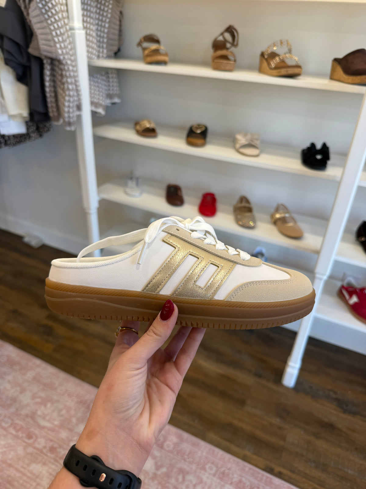PD- Gold Combo Sneakers