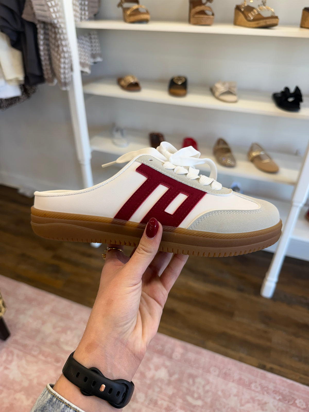 PD- Red Combo Sneakers