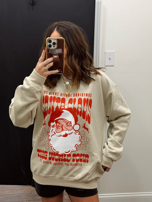 Santa Band Sweatshirt