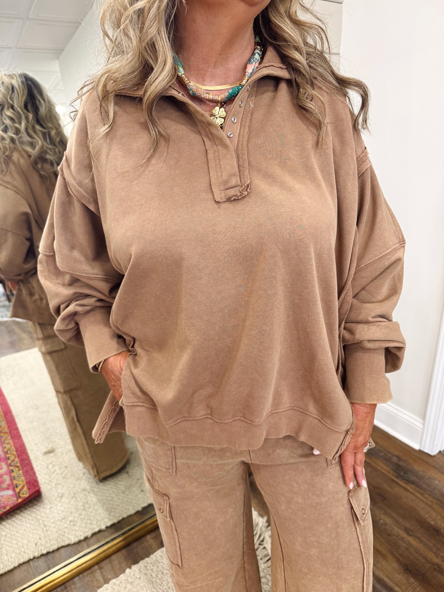 Mocha Pullover