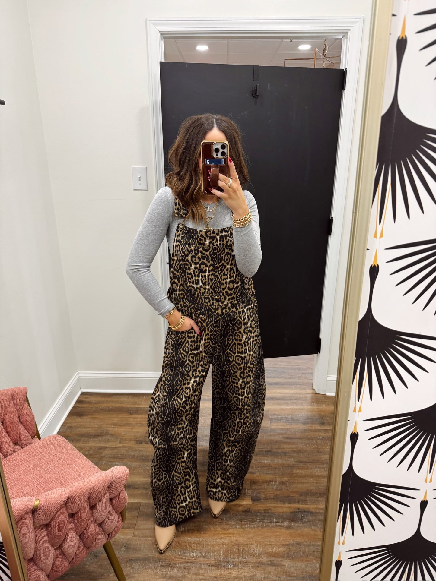 Cheetah Girl Overalls