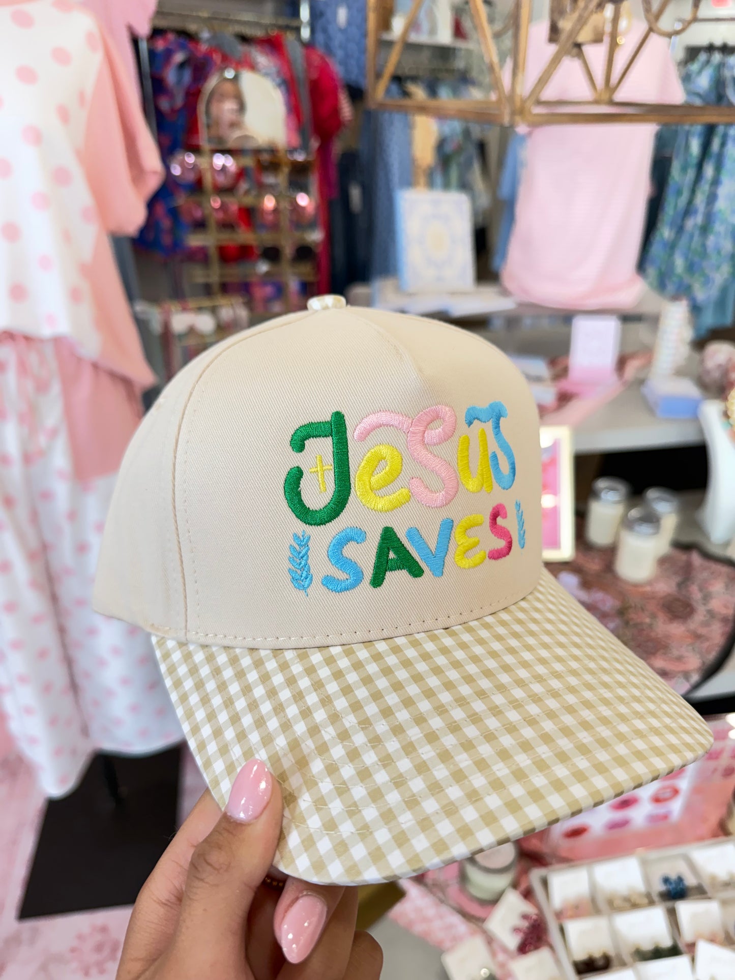 FC- Jesus Saves Hat