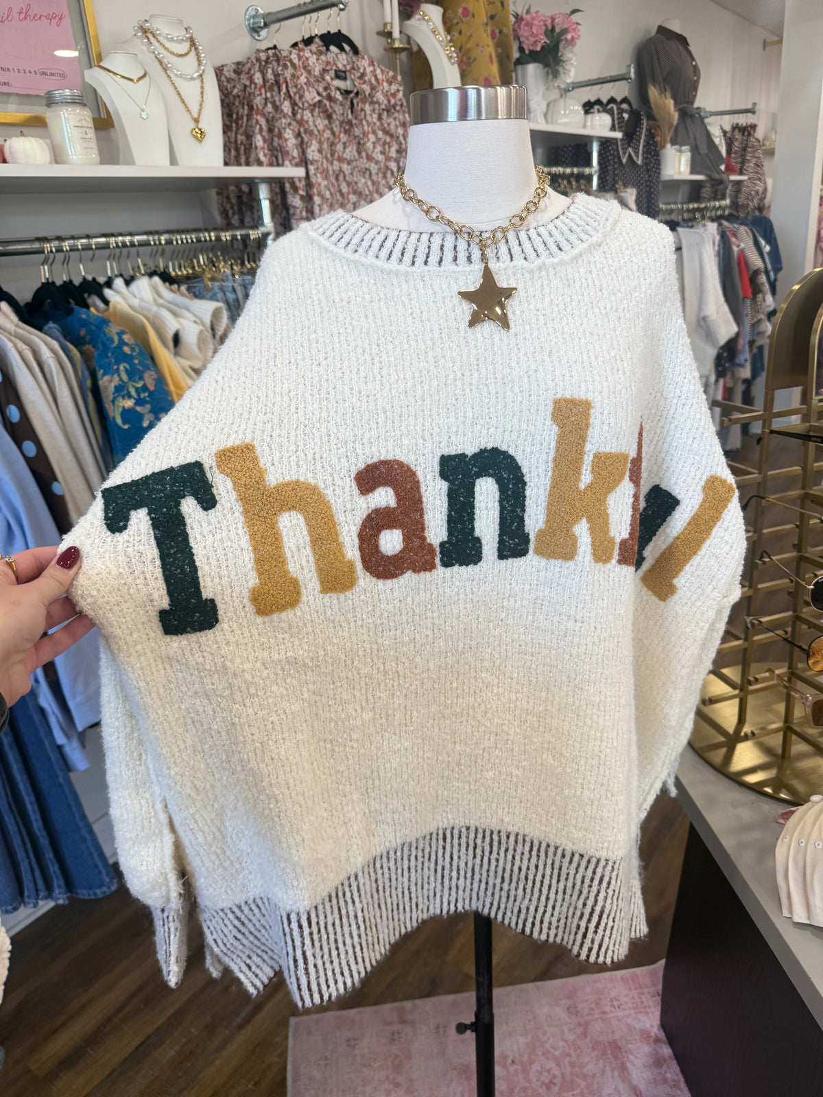 PL- Thankful Rib Sweater