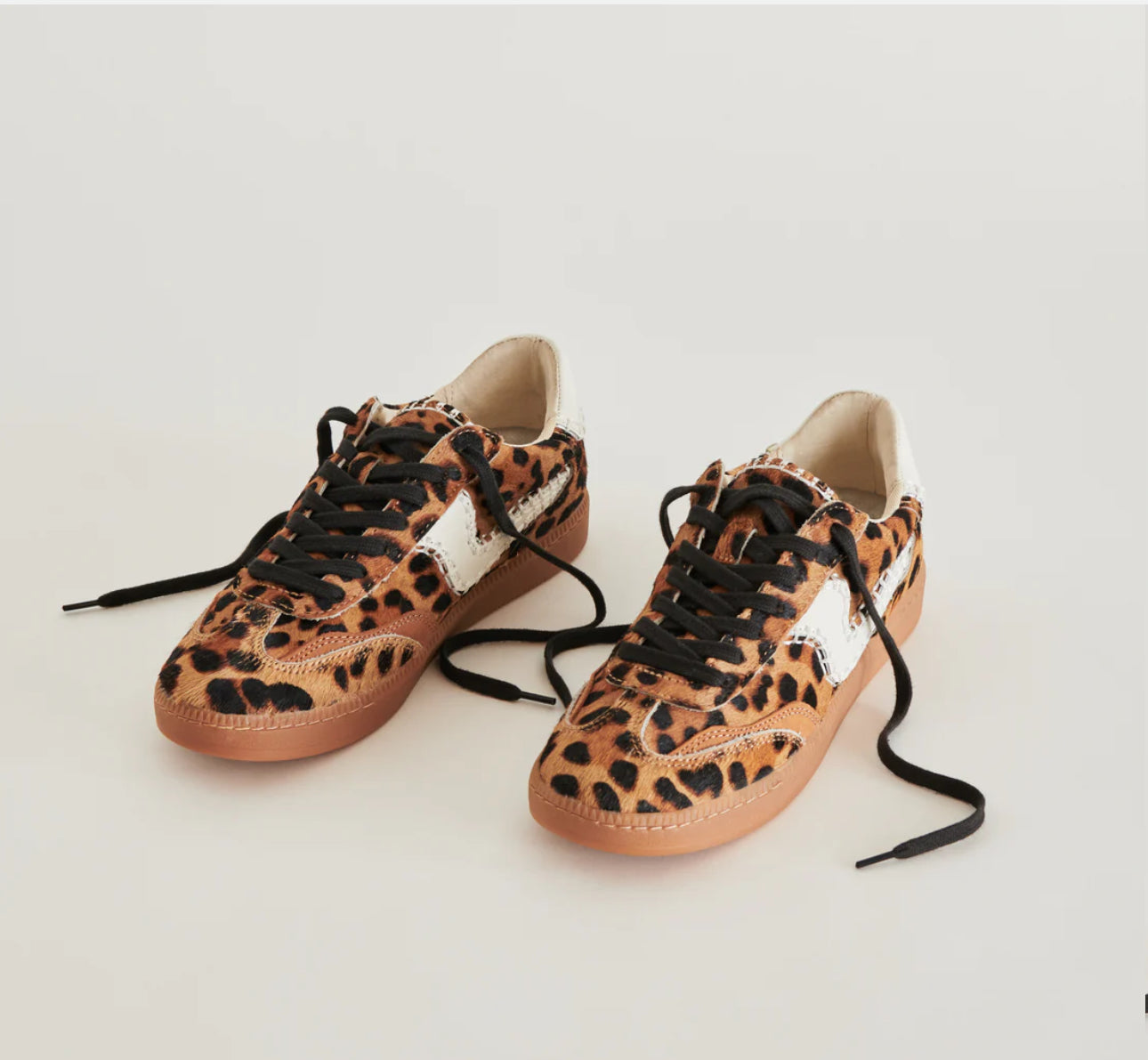 Notice Stitch Sneakers- Leopard