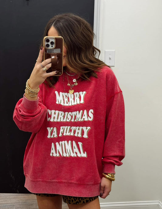 Filthy Animal Corded Crew