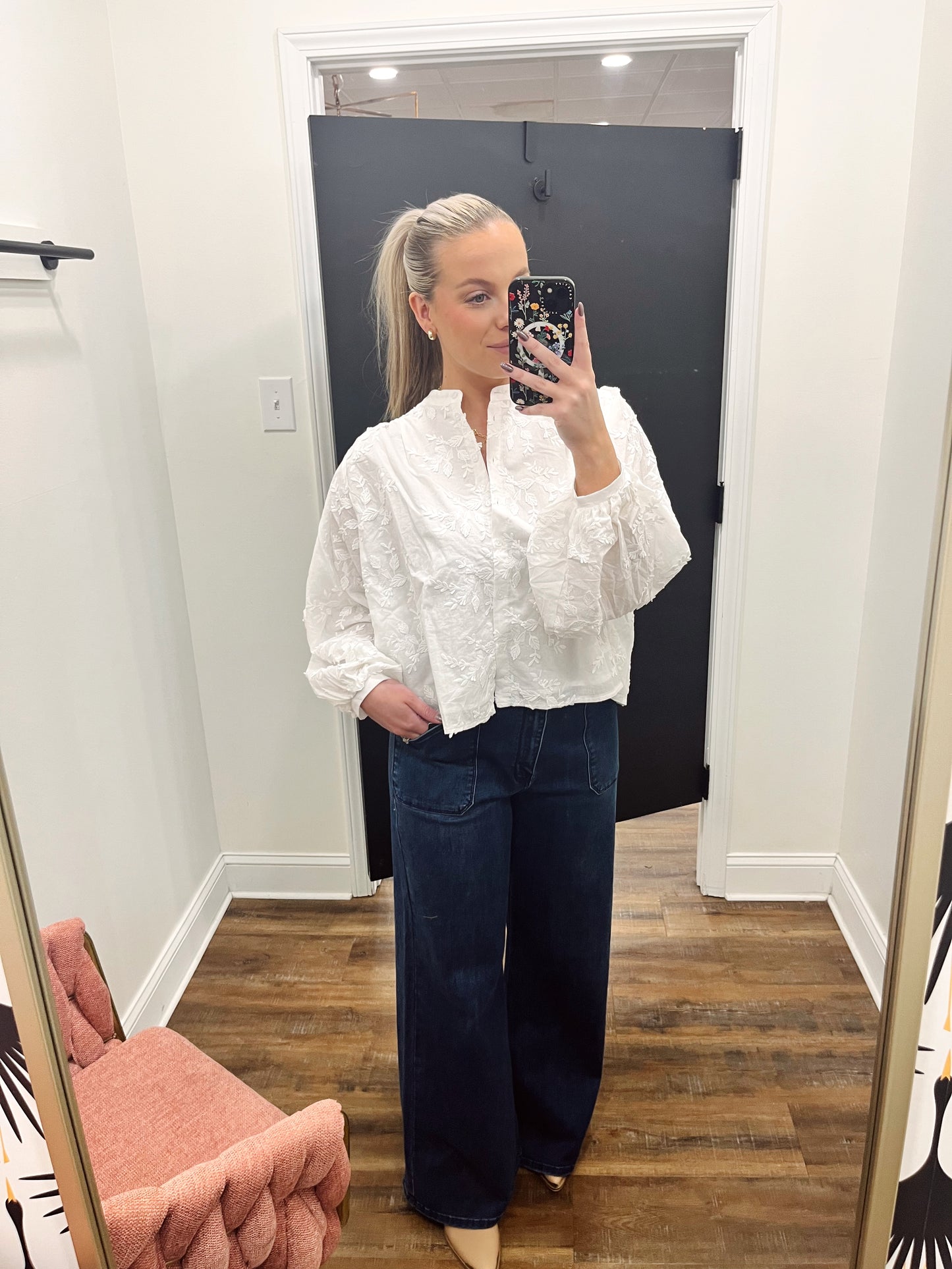 Dolman Ivory Blouse