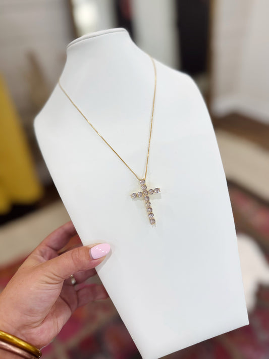 Mallory Cross Necklace