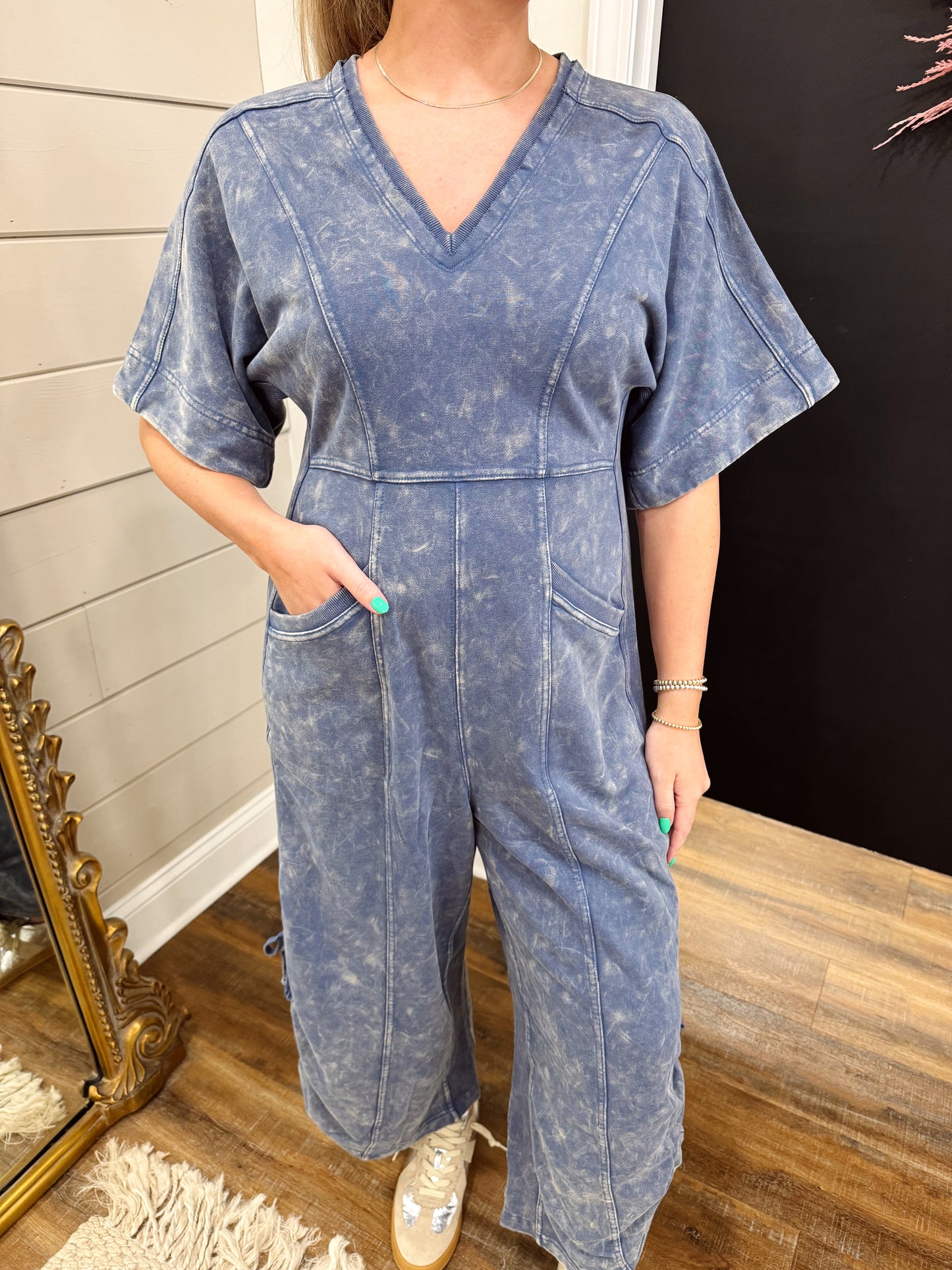 Drift In Blue Jumpsuit