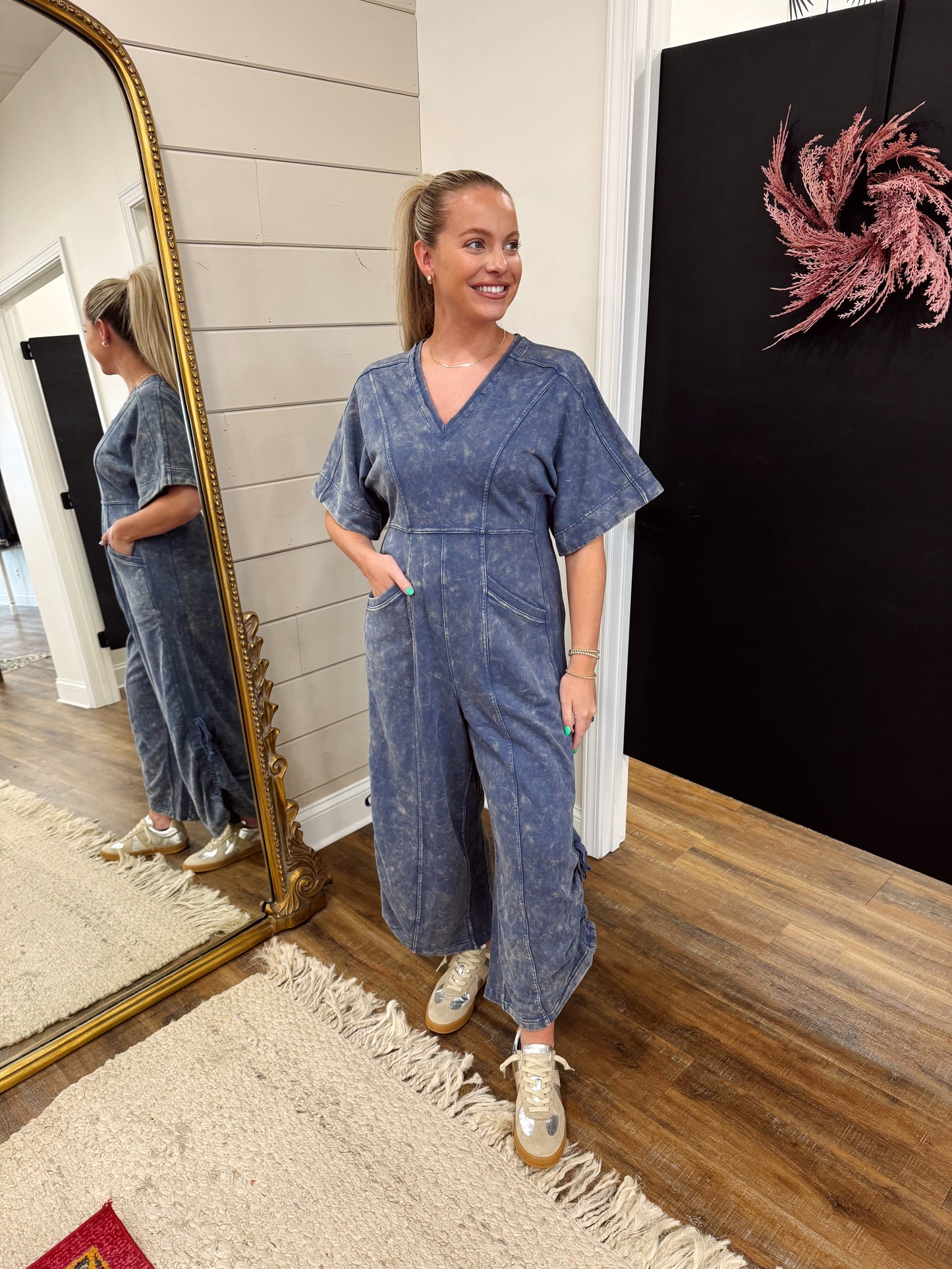 Drift In Blue Jumpsuit