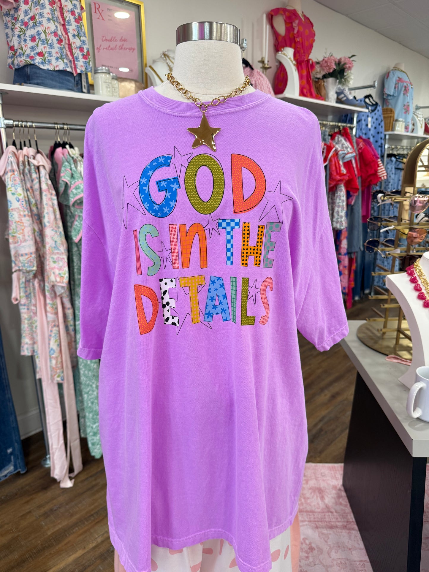 DDW- Plus God Is In The Details Tee