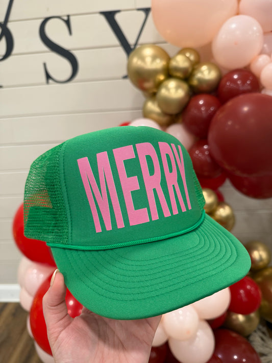 Merry Jolly Trucker Hat